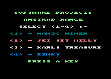 Amstrad CPC Four Pack 